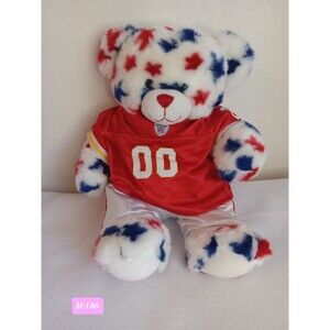 NFL ,BUILD-A-BEAR WORK SHOP T-SHIRT # 00 TEDDY BEAR PLUSH STUFFED ANIMAL TOY .14